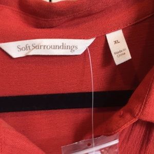 NWOT Soft Surroundings tunic top